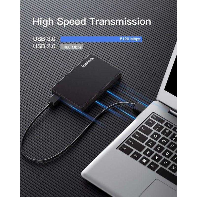 Inateck 2.5型 USB 3.0 HDDケース外付け 2.5インチ厚さ9.5mm/7mmのSATA-I, SATA-II, SATA｜pipihouse｜08
