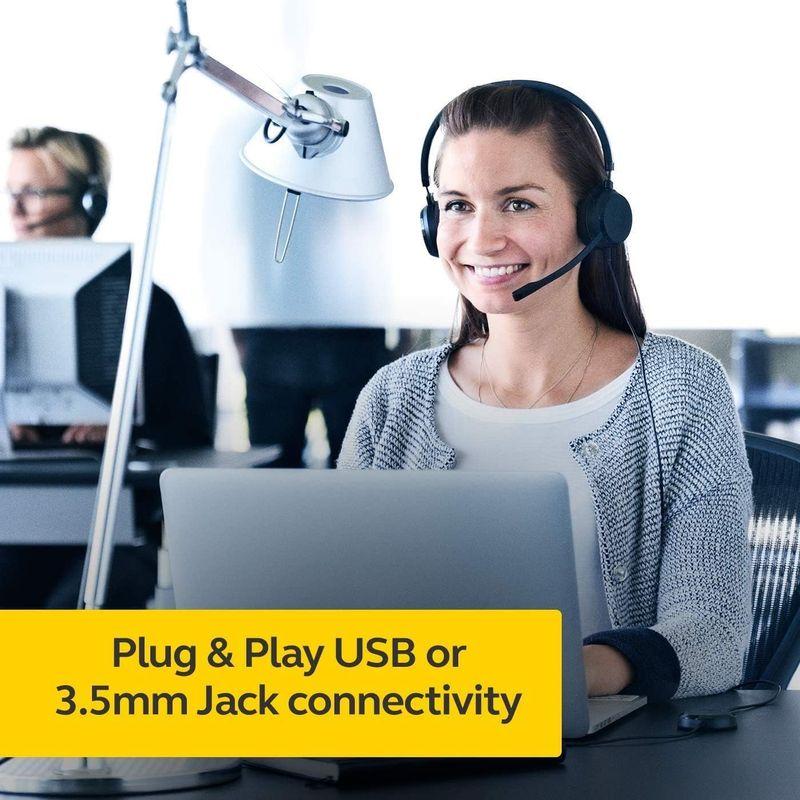 GNオーディオジャパン PC向けステレオヘッドセット レザーイヤークッション搭載 Microsoft Lync認定 「Jabra 5399-｜pipihouse｜06