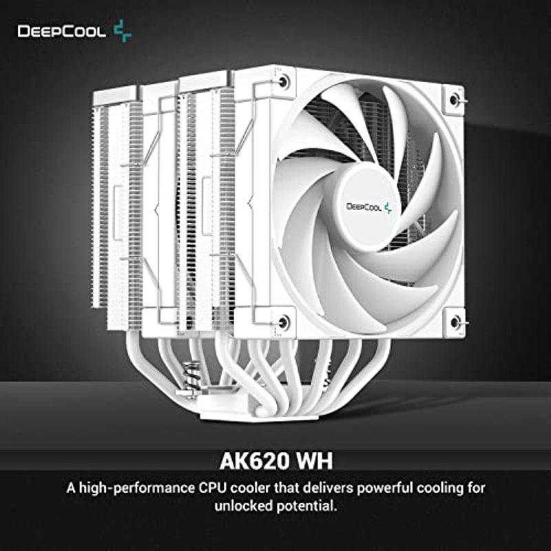 DeepCool AK620 CPUファン空冷 高性能デュアルタワーCPUクーラー Intel/amd対応 静音｜pipihouse｜06