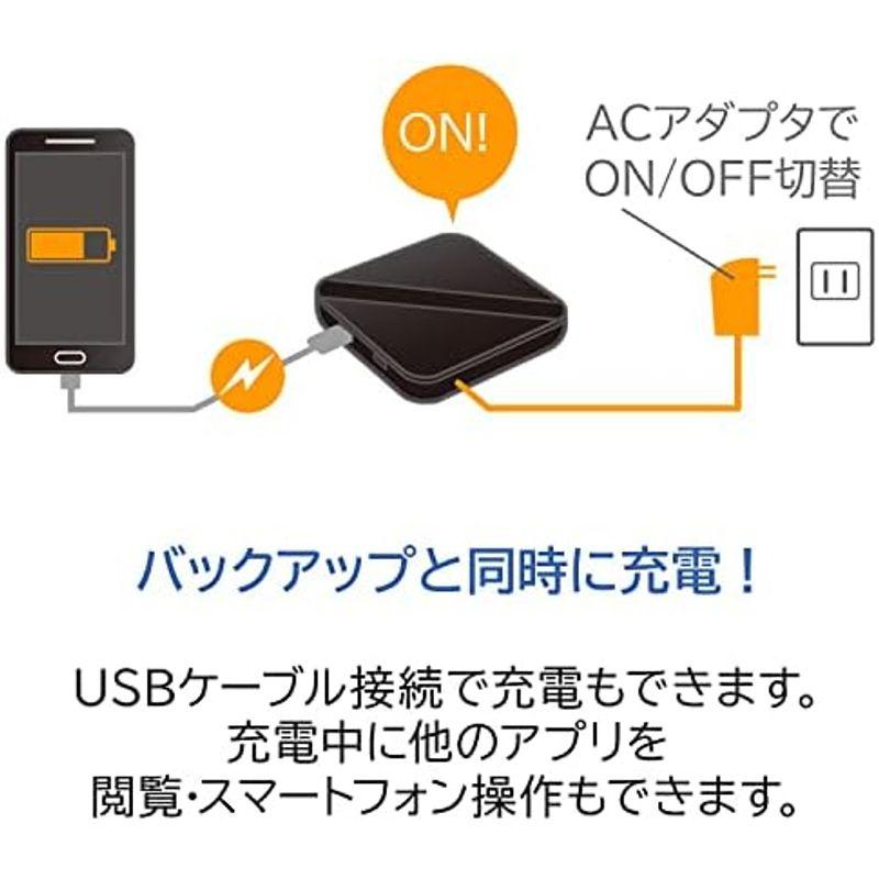 ロジテック 外付け HDD 2TB スマートフォン用 ポータブル ハードディスク 小型 USB3.1(Gen1) / USB3.0 2.5イ｜pipihouse｜02