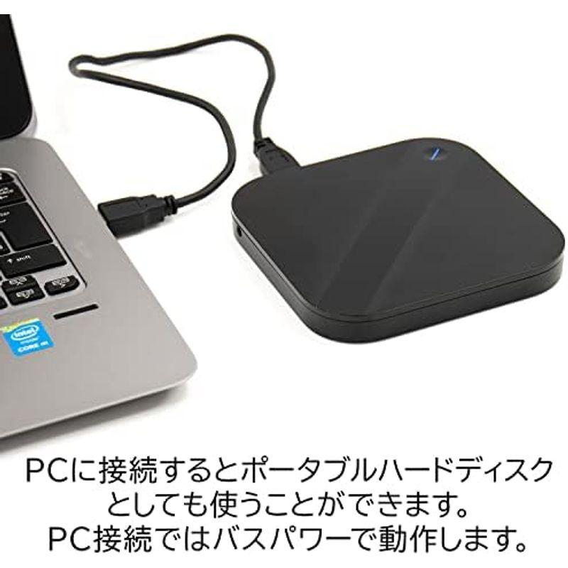 ロジテック 外付け HDD 2TB スマートフォン用 ポータブル ハードディスク 小型 USB3.1(Gen1) / USB3.0 2.5イ｜pipihouse｜05