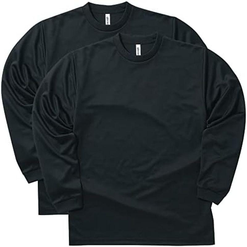 グリマー 長袖 4.4オンス ドライ ロングスリーブ Tシャツ クルーネック 00304-ALT ボーイズ ネイビー L (日本サイズL相当｜pipihouse｜13