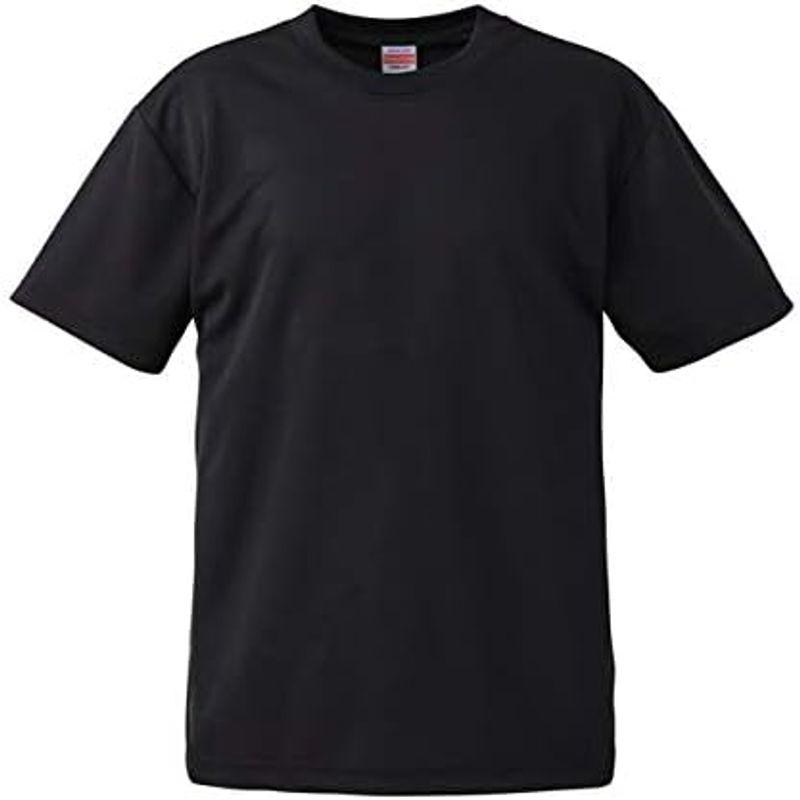 (ユナイテッドアスレ)UnitedAthle 4.1オンス ドライ アスレチック Tシャツ 590001 メンズ 002 ブラック L｜pipihouse｜02
