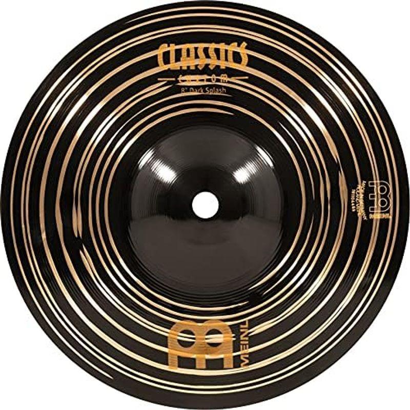 MEINL Cymbals マイネル Classics Custom Dark Series スプラッシュシンバル 8" Splash CC｜pipihouse｜02