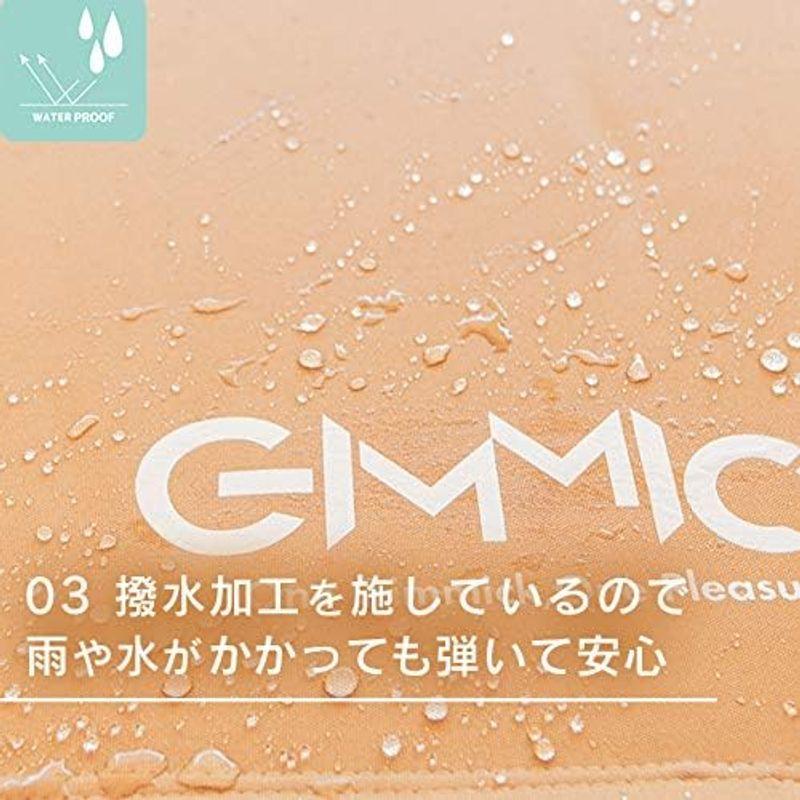 GIMMICK (ギミック) チェア アウトドア ローチェア キャンプ 撥水 釣り 登山 椅子 折りたたみ 軽量 コンパクト 防災 カーキ｜pipihouse｜08