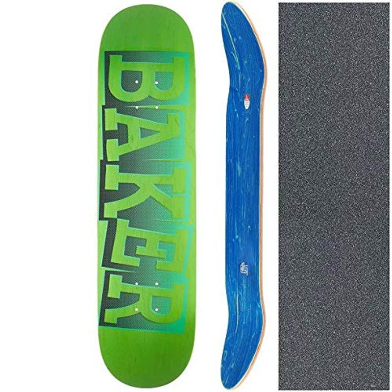 ベーカー BAKER スケートボード デッキ RH RIBBON NAME GREEN DECK NO286 (8.3インチ, 7プライ) 2024022012364400694PIPI