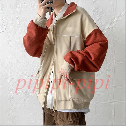 人気急上昇 ジャケット 上着 長袖スタジャン ジャケット カジュアルスウェット ジャケット メンズカジュアルコート 上着 野球ウエア 長袖スウェット スポーツウェア ゆったり 春秋新作 トレンド ハンサム スタジャン ジャンパー トップス