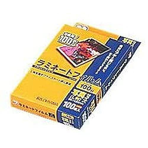 アイリスオーヤマ ラミネートフィルム 100μm 写真L サイズ 100枚入 LZ
