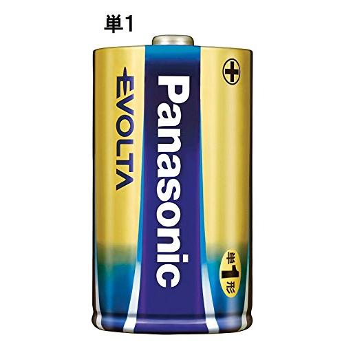 パナソニック エボルタ 単1形アルカリ乾電池 6本パック LR20EJ/6SW
