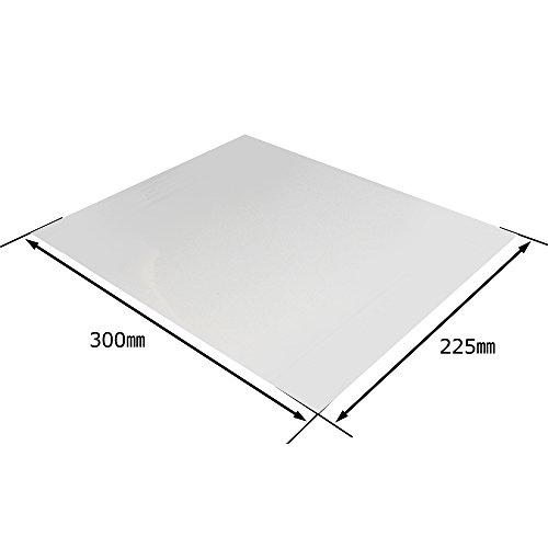 久宝金属製作所 ミニ カラートタン板 ホワイト 厚み0.27X巾225X300mm