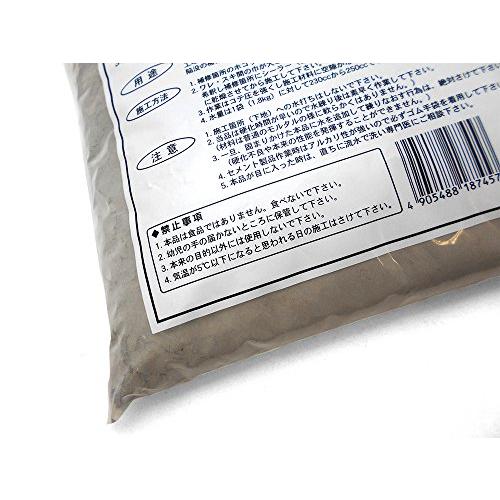 【数量限定】家庭化学 超強度防水コンクリート補修材 1.8㎏ 6袋入り コンクリ 超強度防水コンクリート補修材 家庭化学 グレー色 【通販モノタロウ】