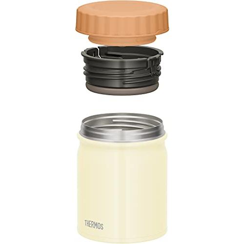 サーモス 真空断熱スープジャー 400ml クリームホワイト JBT-401 CRW