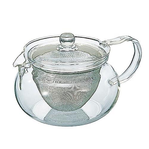 HARIO(ハリオ) 茶茶急須 丸 実用容量450ml 耐熱ガラス プレゼント ギフト 贈り物（Yahoo!・gold rush outlet）