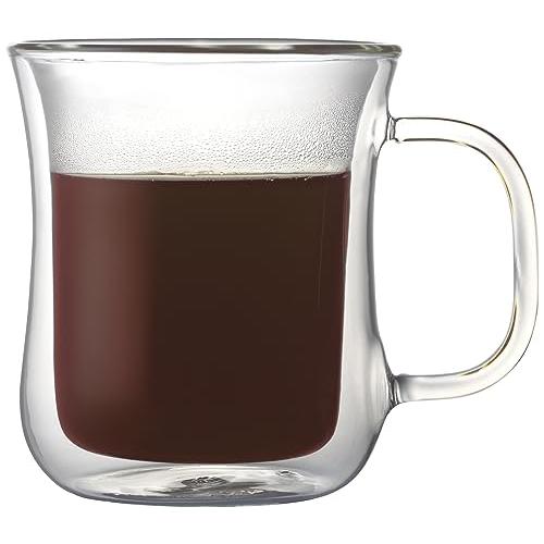 iwaki(イワキ) 耐熱ガラス ダブルウォールグラス マグカップ Airグラス