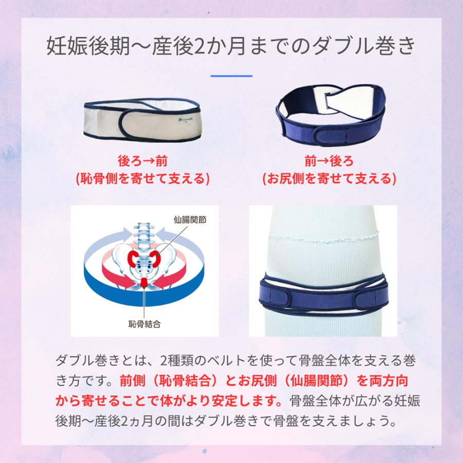 青葉 トコちゃんベルト2 LL ふわぴたベルト 妊娠後期 産後 骨盤ケア