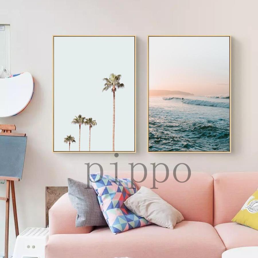 ピンク 可愛い 絵画 壁絵 パネル入り 壁掛け インテリア モダン 額縁 簡約 北欧風 おしゃれ 美術品 ntg Pippo 通販 Yahoo ショッピング