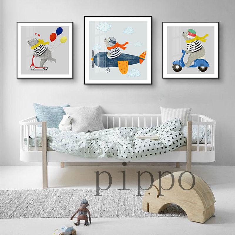 ポスター アートフレーム アートパネル 壁絵 インテリア 壁画 絵 絵画 掛絵 子供部屋 可愛い カートゥーン 癒し 壁飾り インテリア rpo Pippo 通販 Yahoo ショッピング