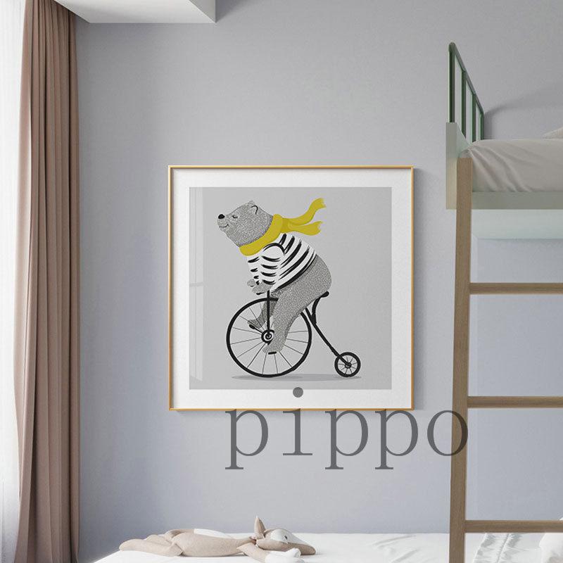 ポスター アートフレーム アートパネル 壁絵 インテリア 壁画 絵 絵画 掛絵 子供部屋 可愛い カートゥーン 癒し 壁飾り インテリア rpo Pippo 通販 Yahoo ショッピング