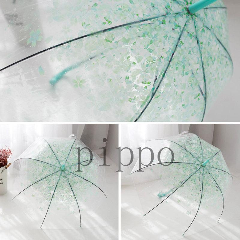 傘 雨傘 桜の花 花吹雪 レディース 透明 ビニール傘 8本骨 おしゃれ 超人気 花柄が響き合う 可愛い 4色展開 ing Pippo 通販 Yahoo ショッピング
