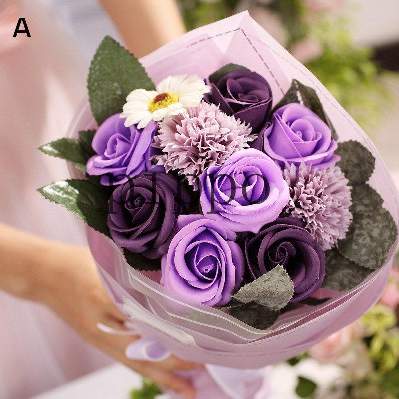 ソープフラワー 花束 ギフト アレンジメント 枯れないお花 プレゼント 誕生日 結婚祝い 花束贈呈 母の日 父の日 贈り物 香りの花束 女性 友達 卒業祝い ram Pippo 通販 Yahoo ショッピング