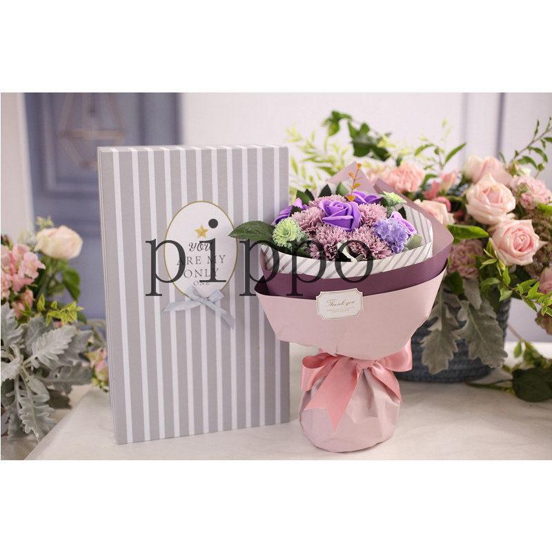 ソープフラワー 花束 ギフト アレンジメント 枯れないお花 プレゼント 誕生日 結婚祝い 花束贈呈 母の日 父の日 贈り物 香りの花束 女性 友達 卒業祝い ram Pippo 通販 Yahoo ショッピング