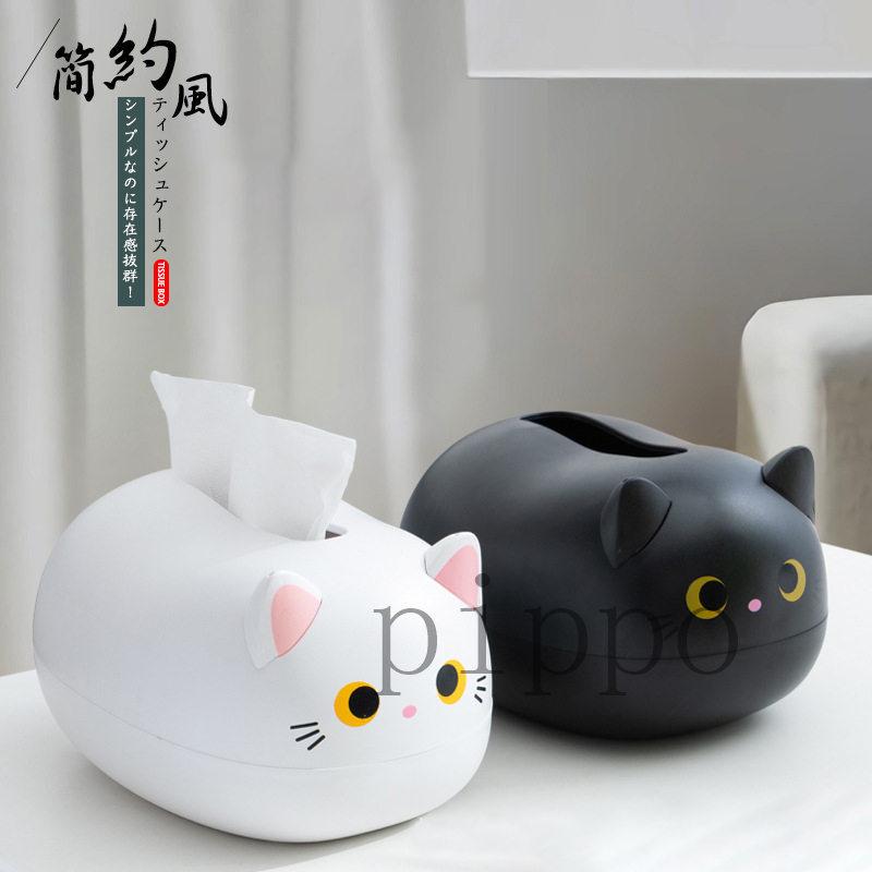 ティッシュカバー かわいい 爪楊枝 収納 ティッシュケース ティッシュボックス ネコ柄 怪我防止 おしゃれ 家庭用 インテリア雑貨 おしゃれ wkl Pippo 通販 Yahoo ショッピング