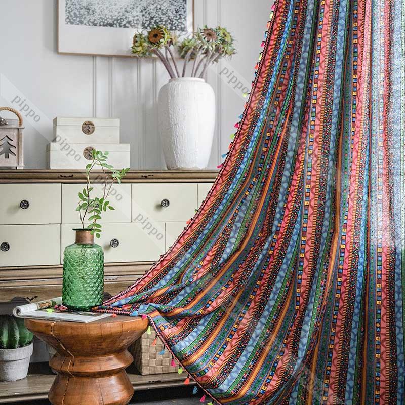 間仕切りカーテン 突っ張り棒 配色切替え おしゃれ カーテン のれん 窓 ドア 仕切り 目隠し 穴不要 遮像 断熱 北欧風 寝室 居間 階段 brt Pippo 通販 Yahoo ショッピング