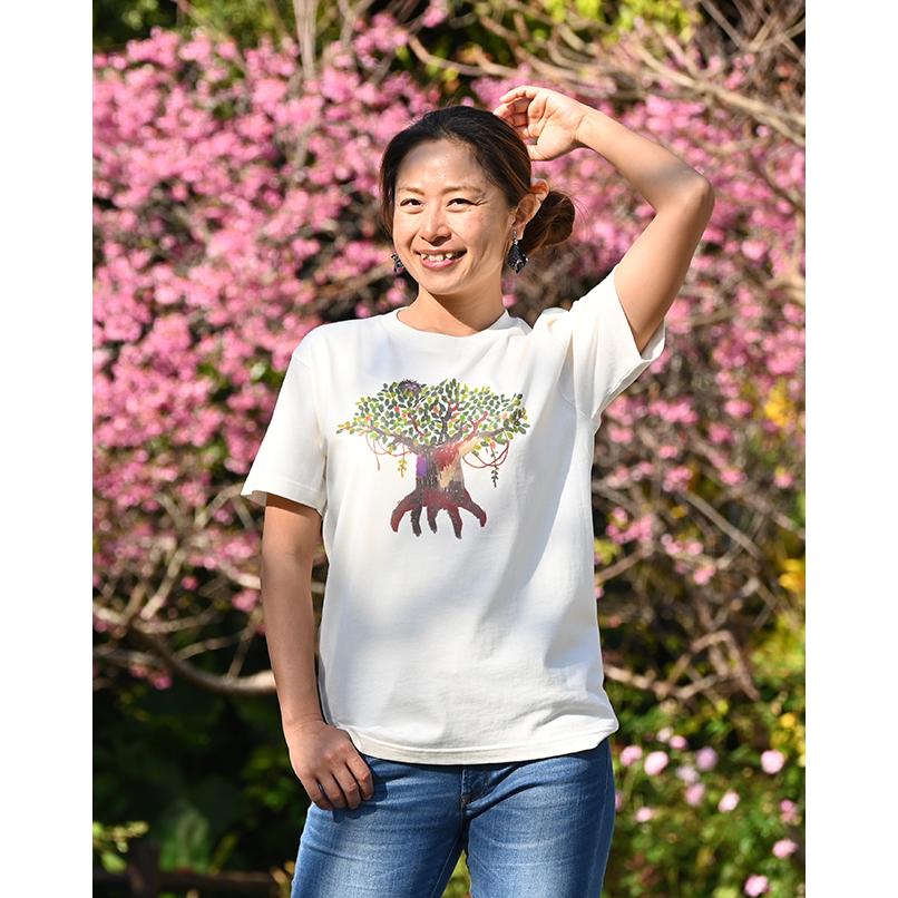 沖縄Tシャツ ガジュマルとキジムナー : 琉球ぴらす - 通販 - Yahoo