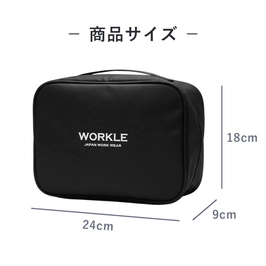 6月上旬入荷 当店限定 デバイスバッグ WORKLE ロゴ入り 収納 デバイス