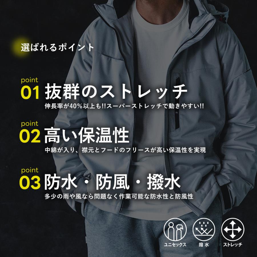 ★防風、撥水効果抜群！定価2.4万円程/新品プチバードヨットパーカーリバーシブル OUTLET】Quiksilver メンズ WR ICON OF SURF ZIP PK フーディ パーカー