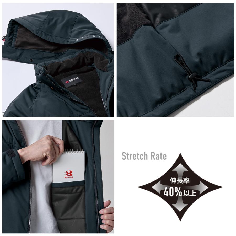 BURTLE（バートル） ＼P+9％／ すぐに発送！ 新作 秋冬 ストレッチ