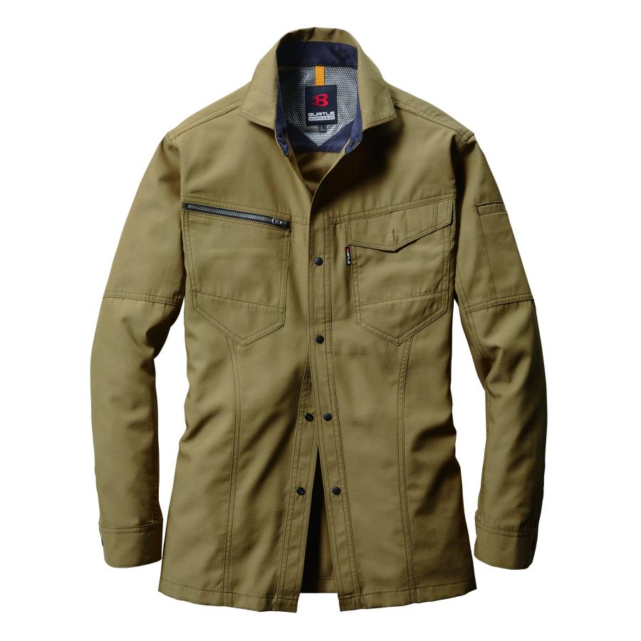 BURTLE（バートル） ＼P+9％／ バートル ストレッチ 長袖シャツ 制電