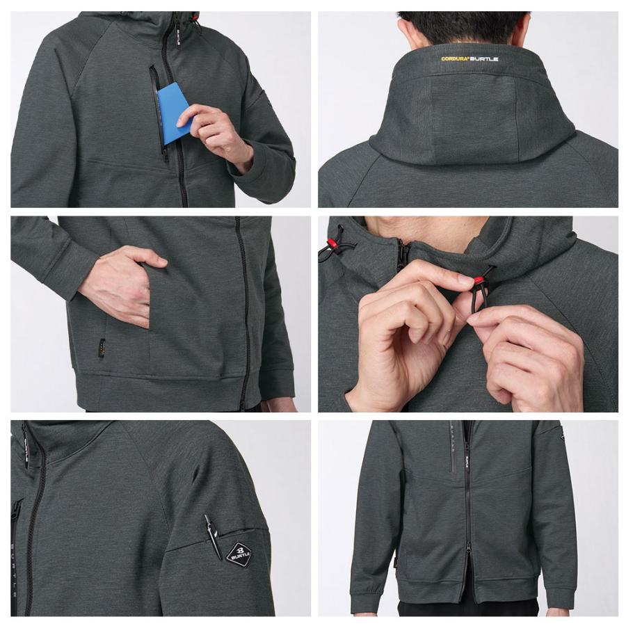 バートル　851セットアップ　XL ワークウェア BURTLE（バートル） 作業服 作業着 上下セット 851 フーディブルゾンS