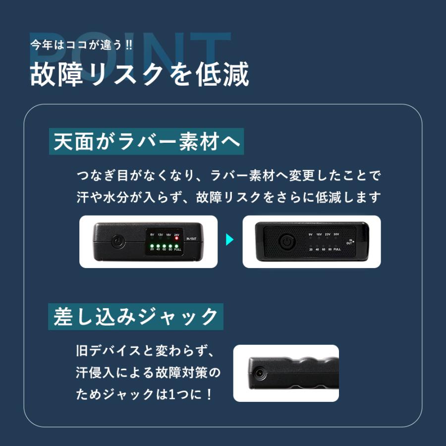 BURTLE（バートル） バッテリー カラーファン セット 作業着
