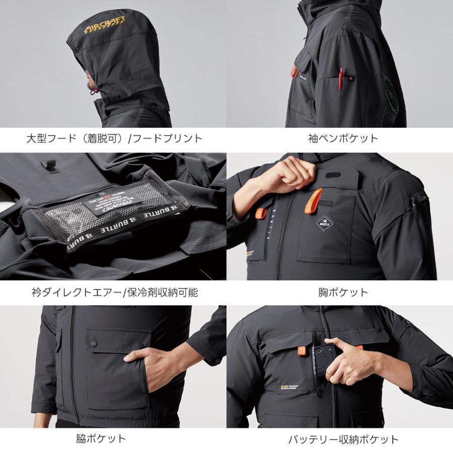 BURTLE 先行予約 バートル AC半袖ブルゾン AC2036 ハイバック BURTLE 先行予約 バートル AC半袖ブルゾン AC2036 ハイバック