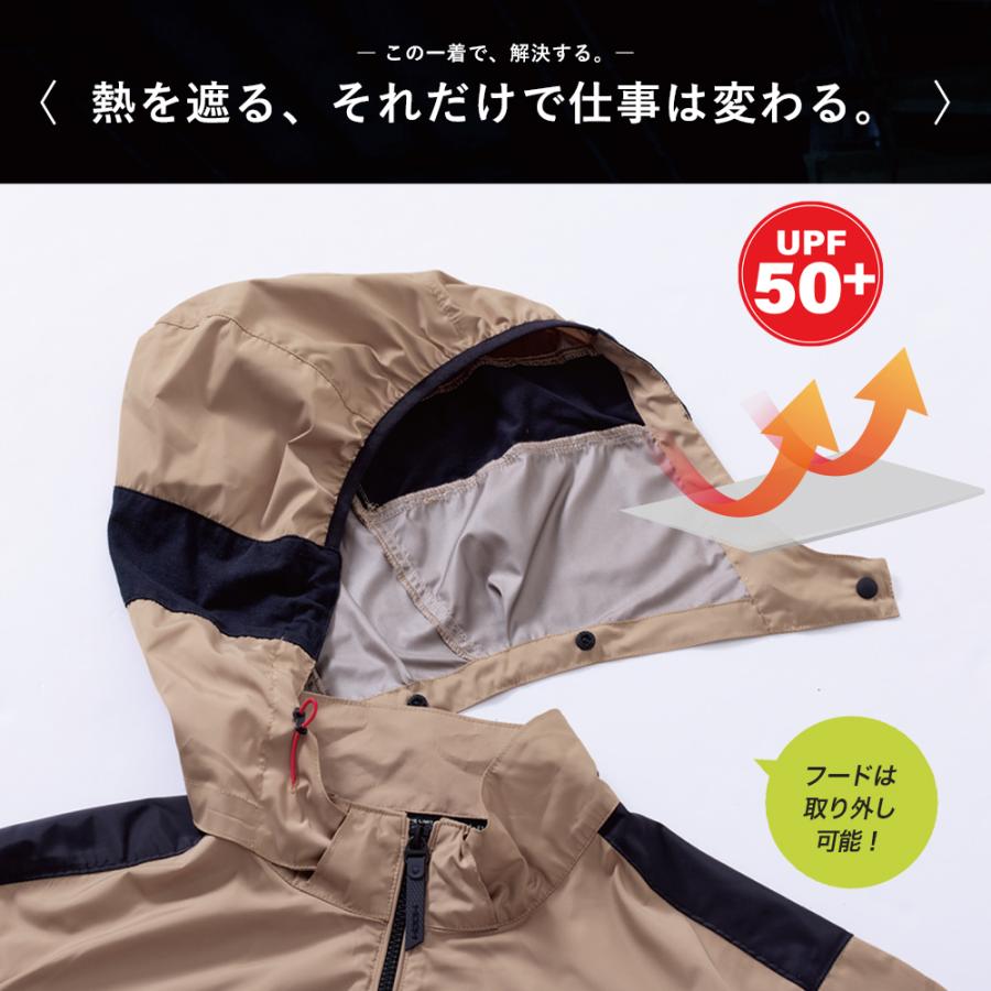 HOOH（鳳皇） ＼P+9％／ すぐに発送！村上被服 ミドルファン長袖フード