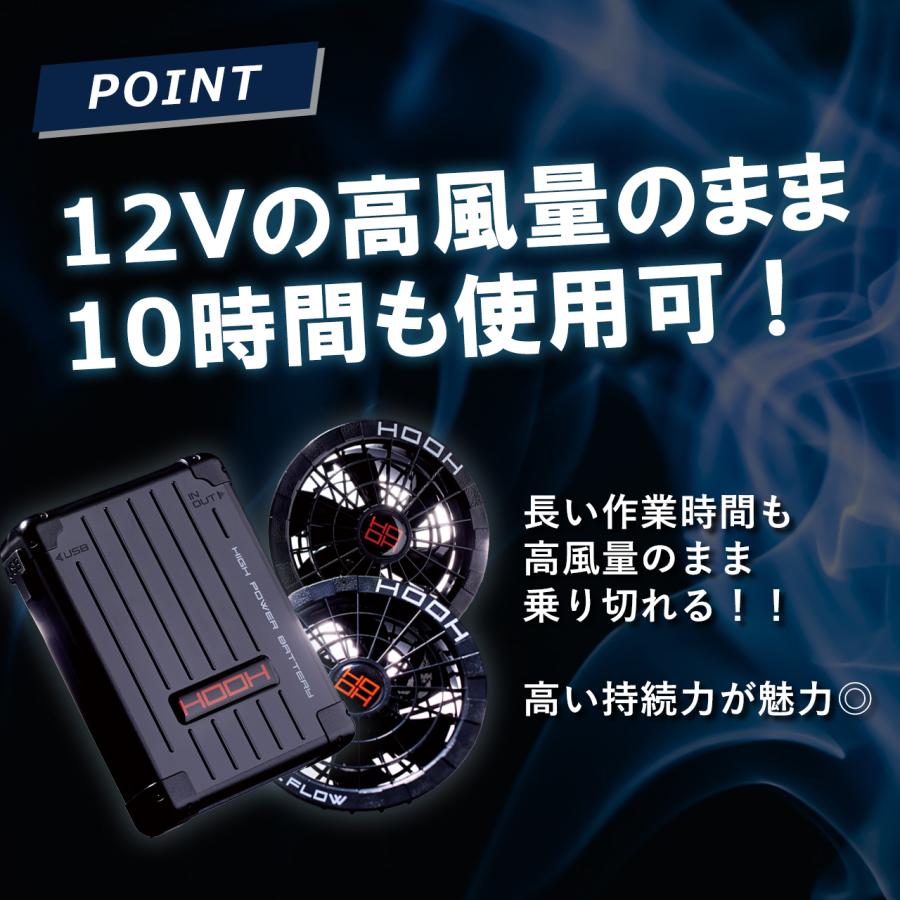 村上被服　鳳凰　2023年　バッテリー　新型　ファン　空調作業服　V1901　洗える　新作　熱中症対策　最新作　V1902　デバイス　急速充電　プロ用　フルセット