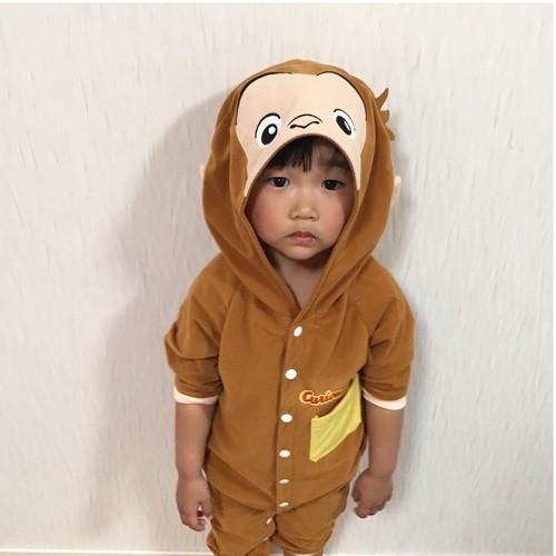 おさるのジョージ なりきり パジャマ 子供用 コスチューム 子供服 ベビー服 変装 コスプレ ハロウィン 着ぐるみ ロンパース フード付き 90cm P 作業着 空調服 安全靴の現場王 通販 Yahoo ショッピング