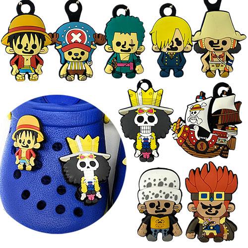 ワンピース クロッグ用 サンダルバッジ 全9種 セット ルフィ ゾロ サンジ ウソップ チョッパー ブルック エース サウザンドサニー号 P 作業着 空調服 安全靴の現場王 通販 Yahoo ショッピング