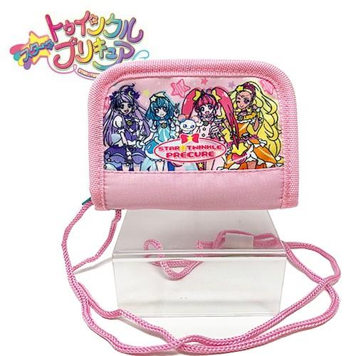 スタートゥインクル プリキュア ネックストラップ付 ウォレット Bag 財布 さいふ サイフ 子ども キャラクター グッズ 小銭入れ バッグ 首掛け カード入れ P タスクフォース 通販 Yahoo ショッピング