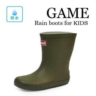 長靴 レイン 幼稚園 小学生 キッズブーツ 雨具 ブーツ ハイカット ゲーム ブランド Sonicacts Com