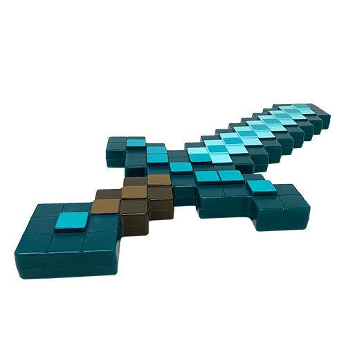 最大46 Offクーポン マインクラフト ダイヤモンドの剣 50cm 大きい 子ども グッズ マイクラ コスチューム ゲーム 武器 コスプレ ハロウィン 仮装 Aynaelda Com