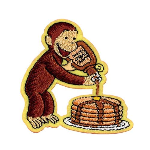 Mn おさるのジョージ パンケーキ 小 刺繍 アイロン シール ワッペン P 018 タスクフォース 通販 Yahoo ショッピング