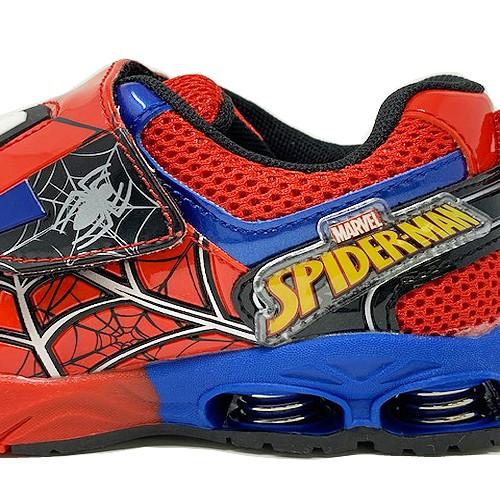 マーベル キッズ 靴 スパイダーマン フラッシュ スニーカー シューズ 3018 15 18cm P 作業着 空調服 安全靴の現場王 通販 Yahoo ショッピング