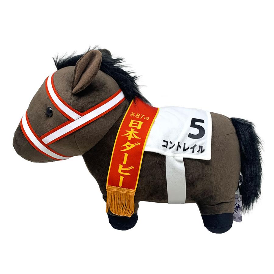 サラブレッド コントレイル ウマ ぬいぐるみ 40cm 馬 うま 可愛い かわいい 大きい ビッグ 競馬 競走馬 日本ダービー 菊花賞 P 作業着 空調服 安全靴の現場王 通販 Yahoo ショッピング