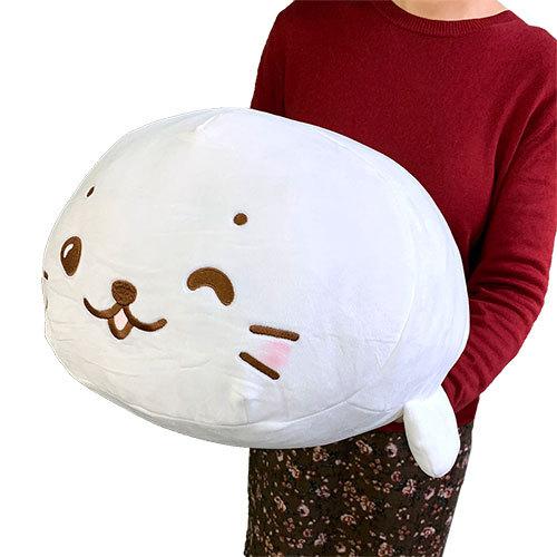 しろたん Big もちもちぬいぐるみ 約53cm グッズ キャラクター あざらし アザラシ らっこいぬ しぇる ふわふわ プレゼント 大きい 特大 ビッグ P 作業着 空調服 安全靴の現場王 通販 Yahoo ショッピング