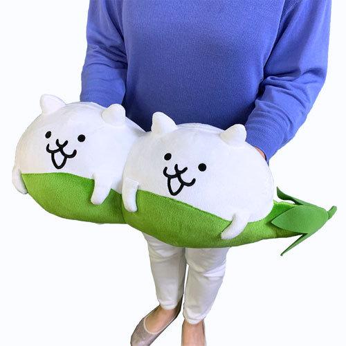 にゃんこ大戦争 マメマメにゃんこ ジャンボ ぬいぐるみ 44cm ポノス 猫 ネコ ねこ マスコット 大きい でっかい キャラクター コロコロ グッズ P 作業着 空調服 安全靴の現場王 通販 Yahoo ショッピング