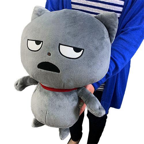 にしむらゆうじ めちゃでかぬいぐるみ わるめのねこ 32cm 猫 黒猫 ネコ Line ライン スタンプ でっかい 大きい ビッグ グッズ キャラクター P 作業着 空調服 安全靴の現場王 通販 Yahoo ショッピング