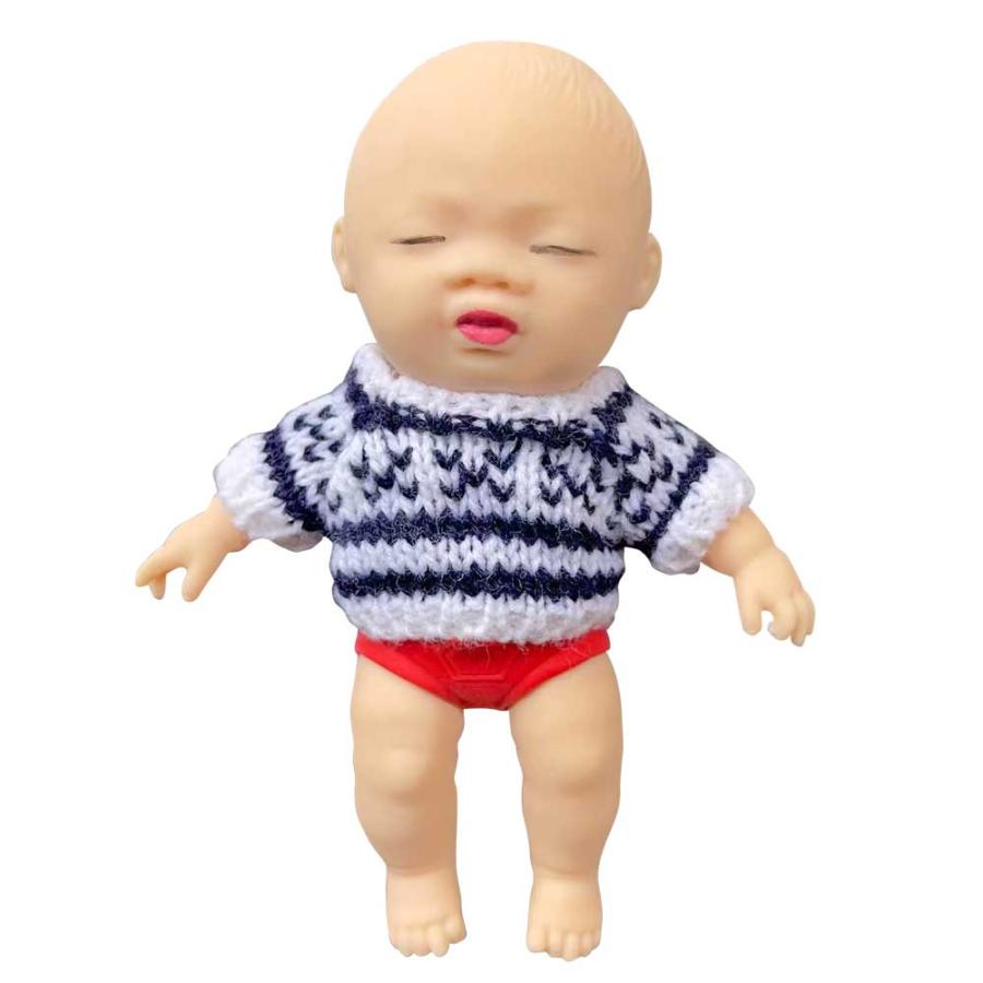 公式 SNSで話題 アグリーベイビー ウィンターver 13.5cm ジョーク グッズ おもちゃ インスタ Instagram TikTok YouTube スクイーズ 赤ちゃん 人形 ベイビーズ｜pirates-shop｜06