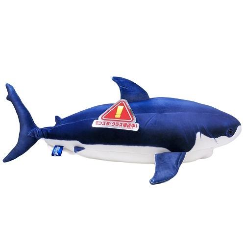 釣りスピリッツ ホオジロザメ リアル Big ぬいぐるみ 74cm P 作業着 空調服 安全靴の現場王 通販 Yahoo ショッピング